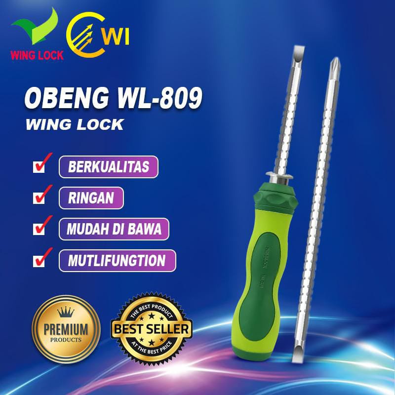 Obeng Bolak balik Amerika DAN Obeng wing Lock