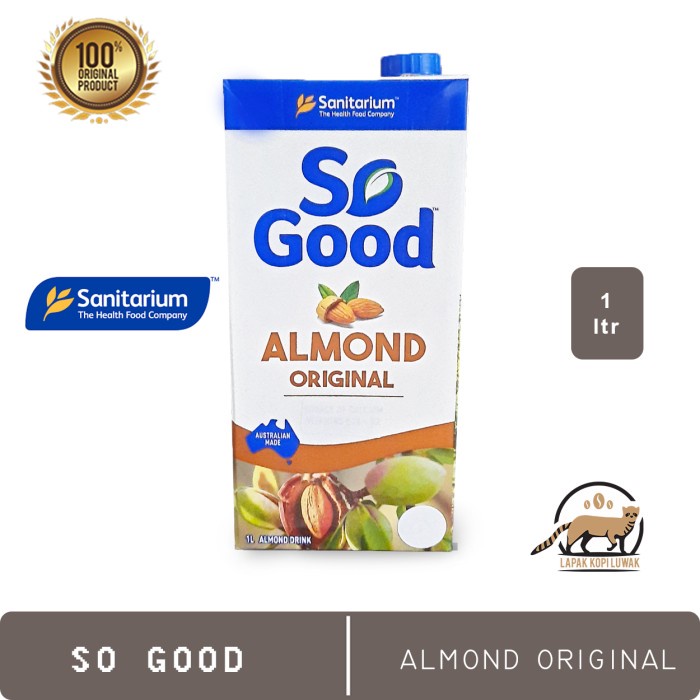 

Ee510 Susu Sanitarium So Good Almond Original 1 L 6Ggddv