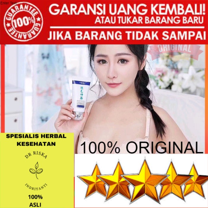 100% ORIGINAL OBAT PERONTOK BULU RAMBUT KEMALUAN JENGGOT KUMIS BREWOK PERMANEN KFN