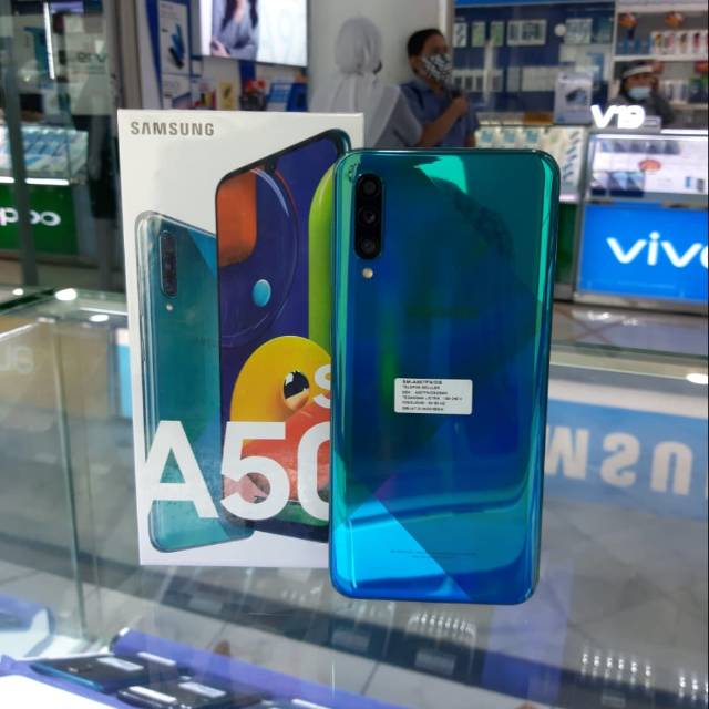 A50s 4/64Gb Second/Like New (grab it fast) Fullset/Garansi resmi samsung
