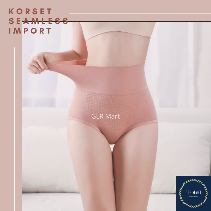 Jual Celana Dalam Wanita Korset Seamless Cd Rajut Slim Import Shopee