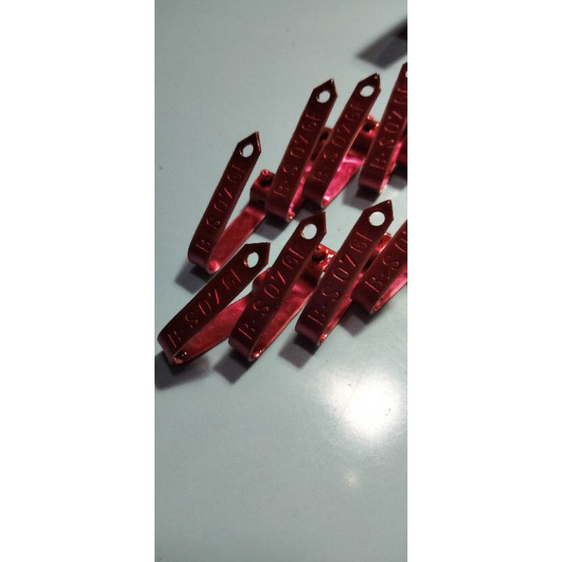 segel sayap ukuran (P3cmxL5mm) harga perlusin isi 12 pcs.