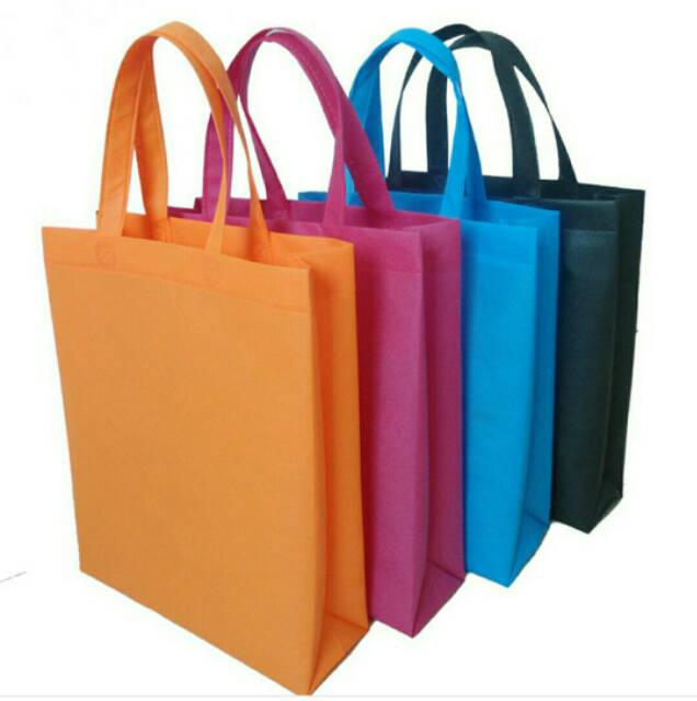 Tote Godie Bag Tas Ulang Tahun Souvenir Tali Panjang 28X32X8CM 12Pcs