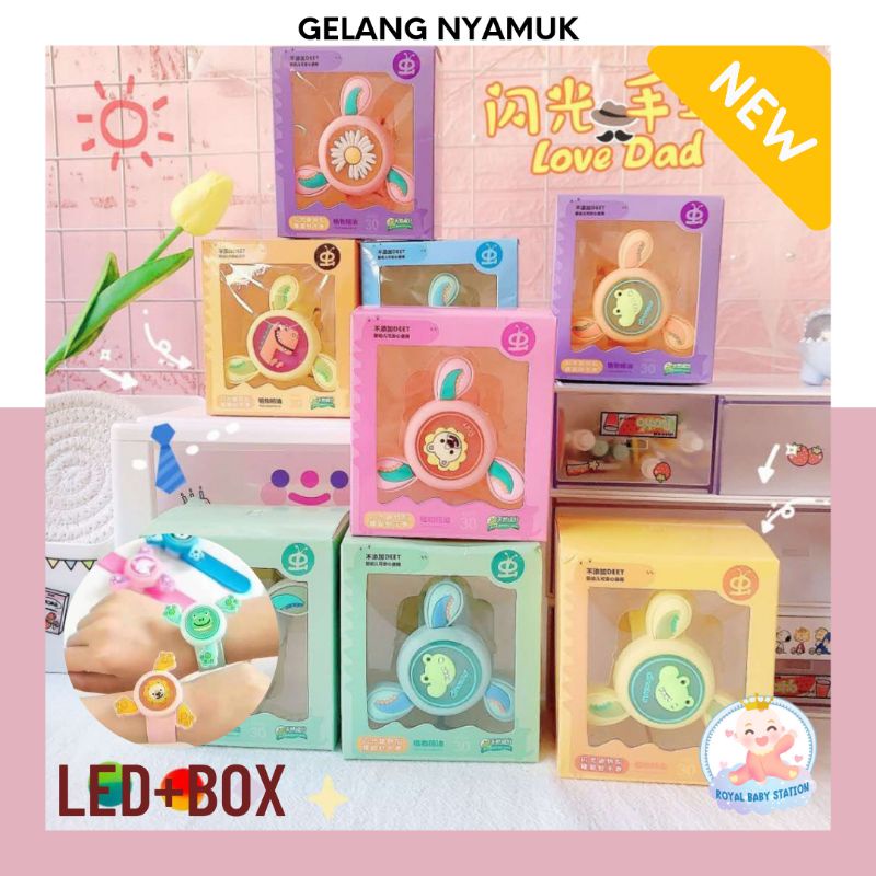 New Model Gelang Anti Nyamuk Led anak dan dewasa