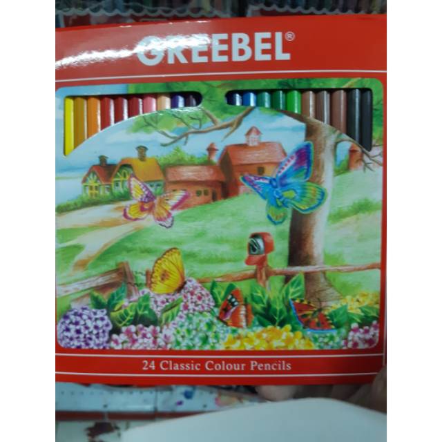 

Greebel 24 classic colour pencils