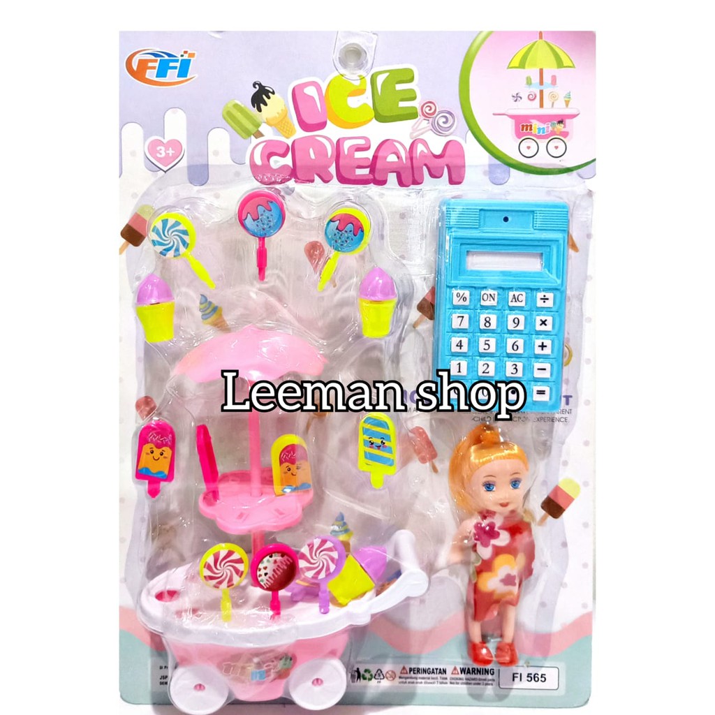 MAINAN BARBIE ICE CREAM SET MURAH - FI 565