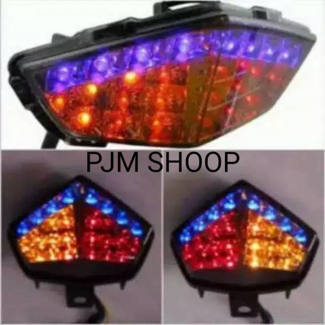 Lampu Belakang Vixion Led Stop Lamp Vixion Nvl Led Lampu Vixion Led 3 In 1