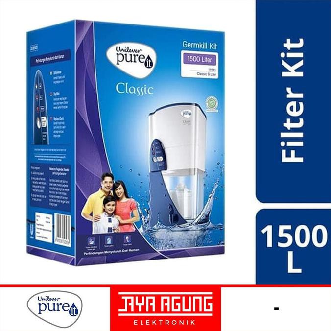 New!! Saringan Filter PURE IT 1500 Liter Germkill Kit Classic Air PUREIT