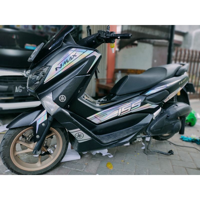 striping nmax 2015-2019 nmax old stiker HOLOGRAM CUTTING