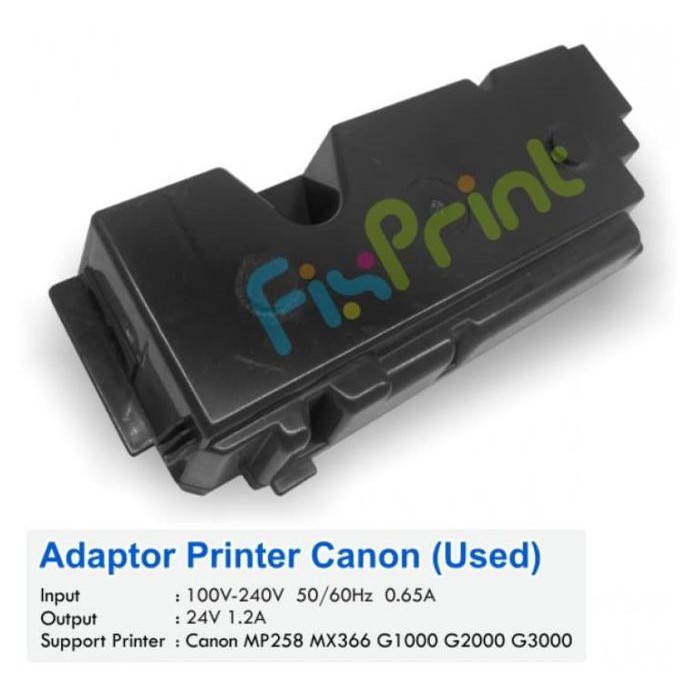 POWER SUPPLY ADAPTOR CANON MP258 MX366 | MURMER 
