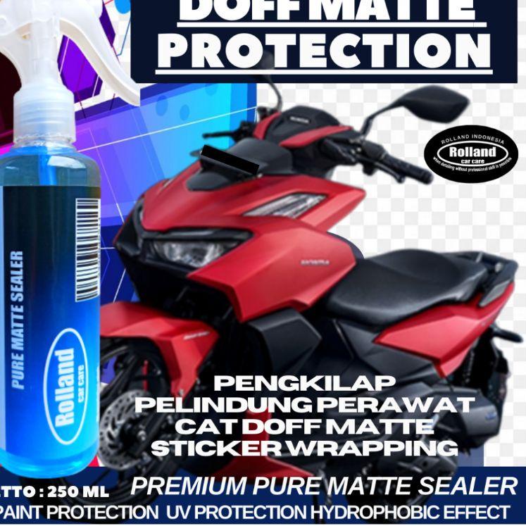 Hot Sell.. Pengkilap motor doff pengkilat body motor doff pelindung perawat cat matte efek daun tala