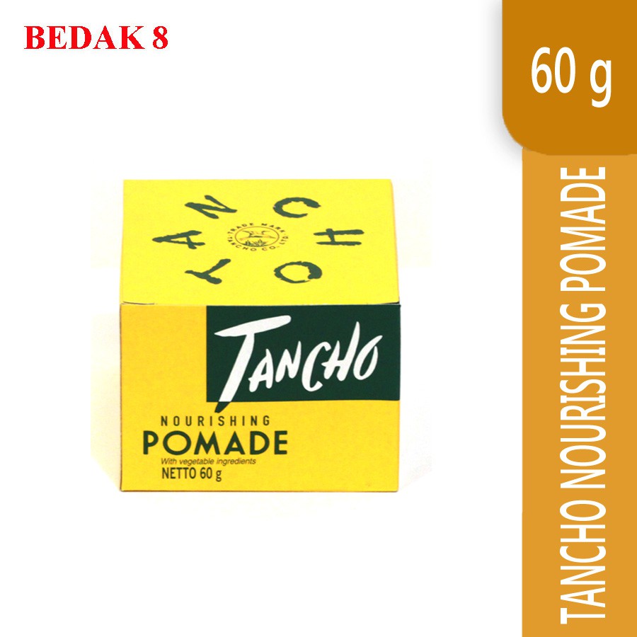 Tancho Nourishing Pomade 60 gr/Minyak Rambut Tancho Pomade Hijau 60 gr