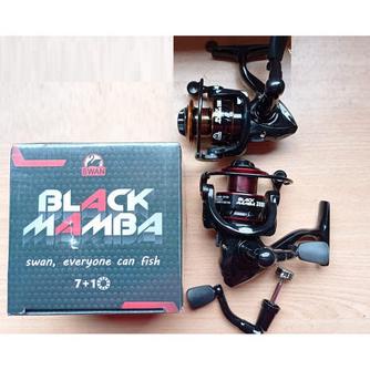 REEL PANCING SWAN BLACK MAMBA BONUS HANDLE SUPER SMOOTH