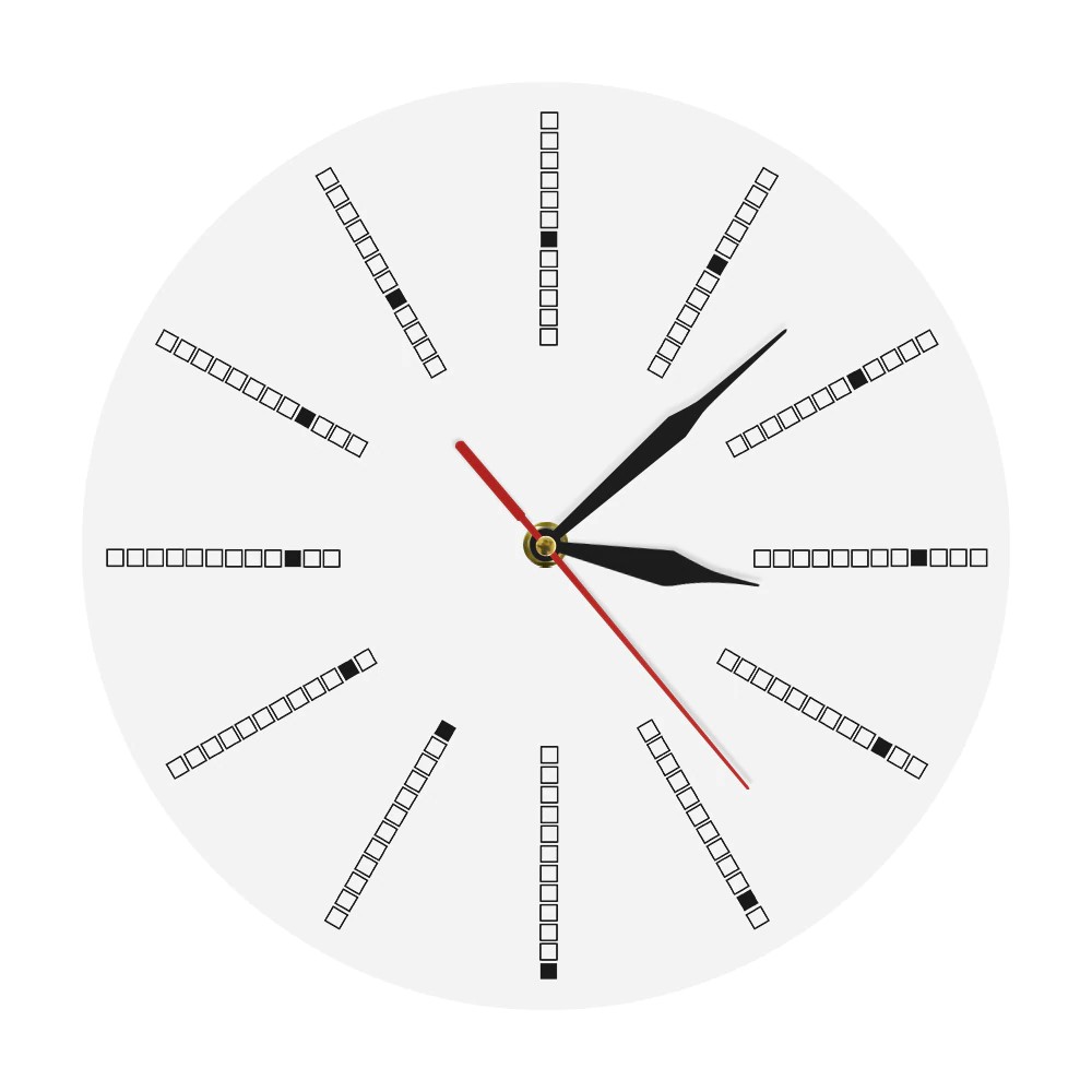 Bankers Wall Clock Living Dining Interior Home Decor Modern Minimalist Simple Wall Shopee Indonesia