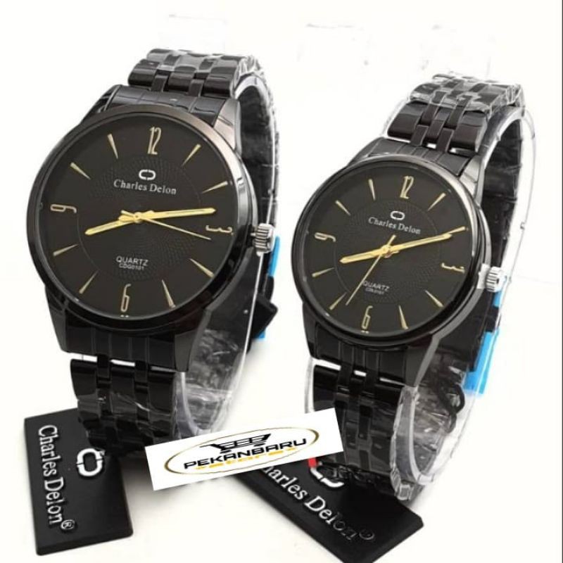 JAM TANGAN COUPLE WATER RESISTEN