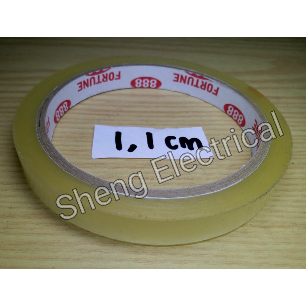 

Lakban 0 5 in Selotip Isolasi Putih Solasi Bening 0 5 inch 0 5 inci Clear OPP Tape Solatip