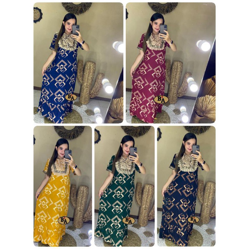 DASTER PANJANG ARAB TERBARU BROKAT | DASTER RENDA | DASTER PANJANG | DASTER ARAB (2021) GB11