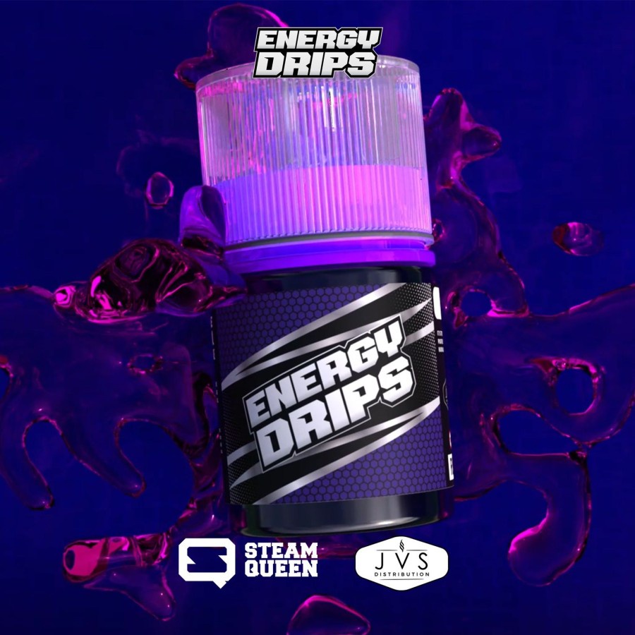 Energy Drips V1 Passion Fruit 60ML by JVS x Steam Queen Juice