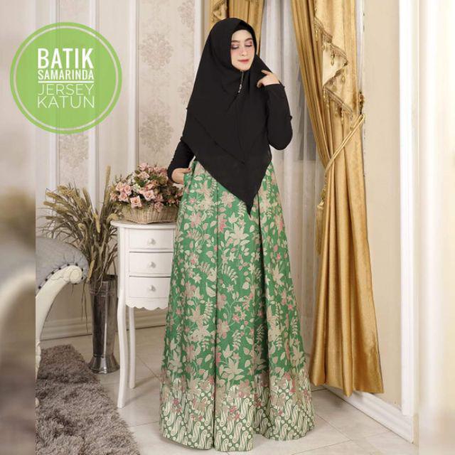 Ready Gamis Batik By Pingu Termurah!!!(gamis Aja)
