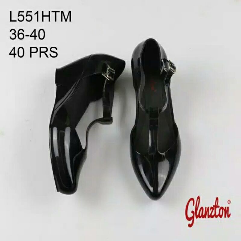 SEPATU JELLY WEDGES GLANZTON L551