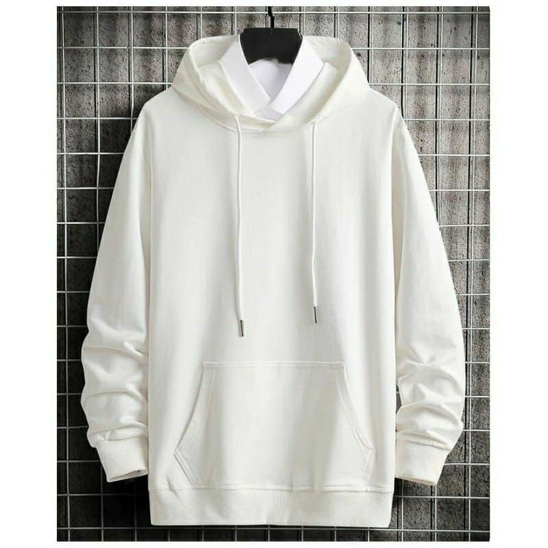 JAKET SWEATER PRIA Hoodie sweater polos TETEP TREN SEPANJANG MASA