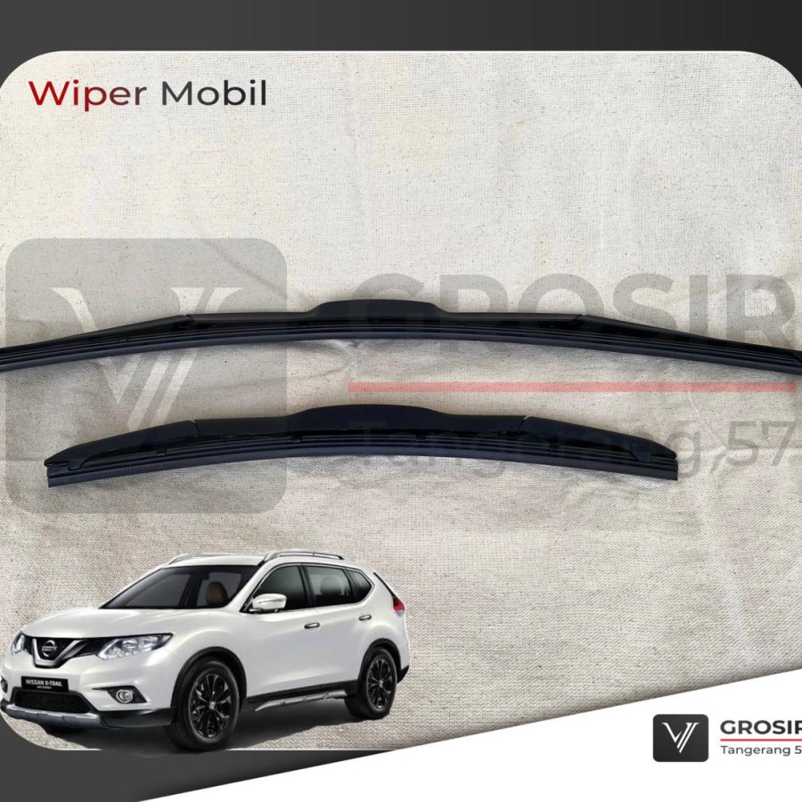 WIPER XTRAIL HYBRID PROMO WIPER NISSAN XTRAIL HYBRID BLADE 2 PCS