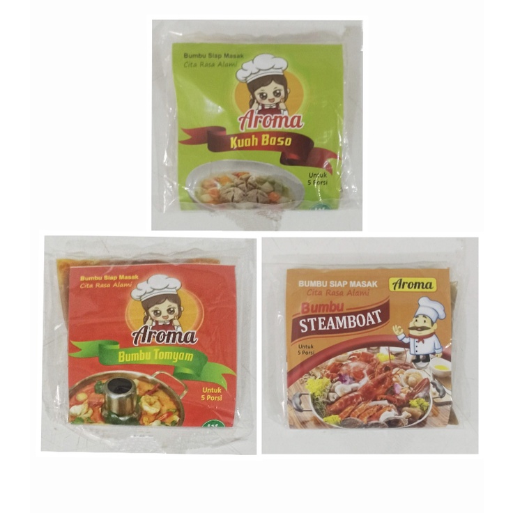

Aroma Bumbu All Variant 100 GRam