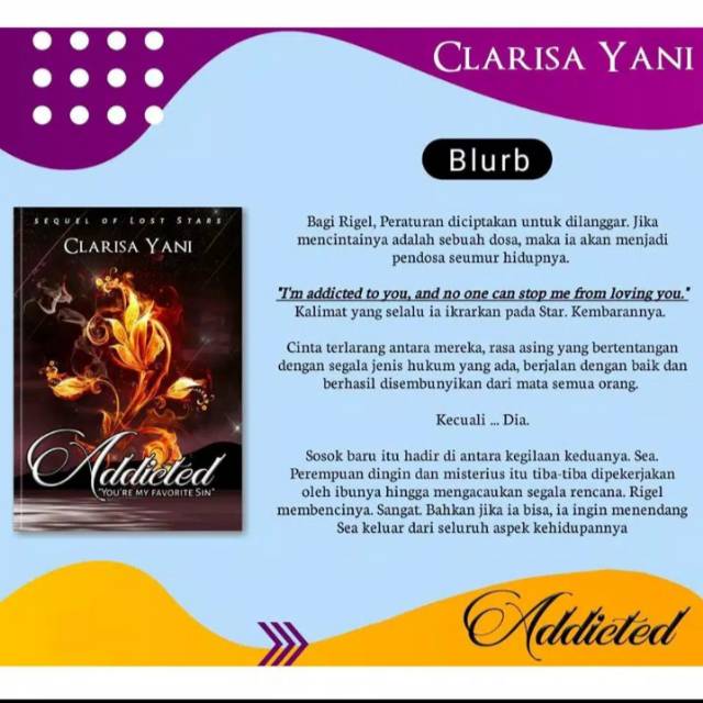 Novel Addicted By Clarisa Yani
