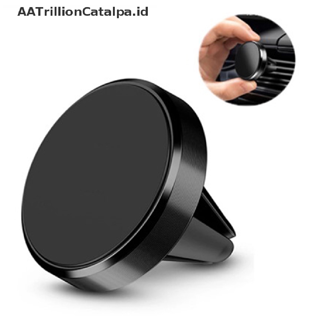 (Aatrillioncatalpa) Stand Holder Hp Magnetik Universal Untuk Vent Ac Mobil
