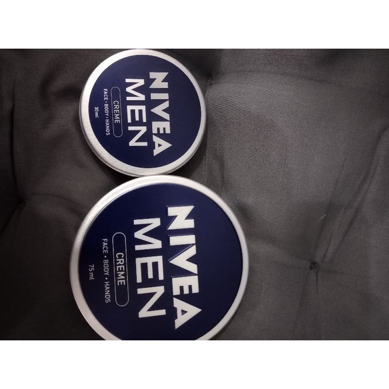 nivea men creme 30ml dan 75ml