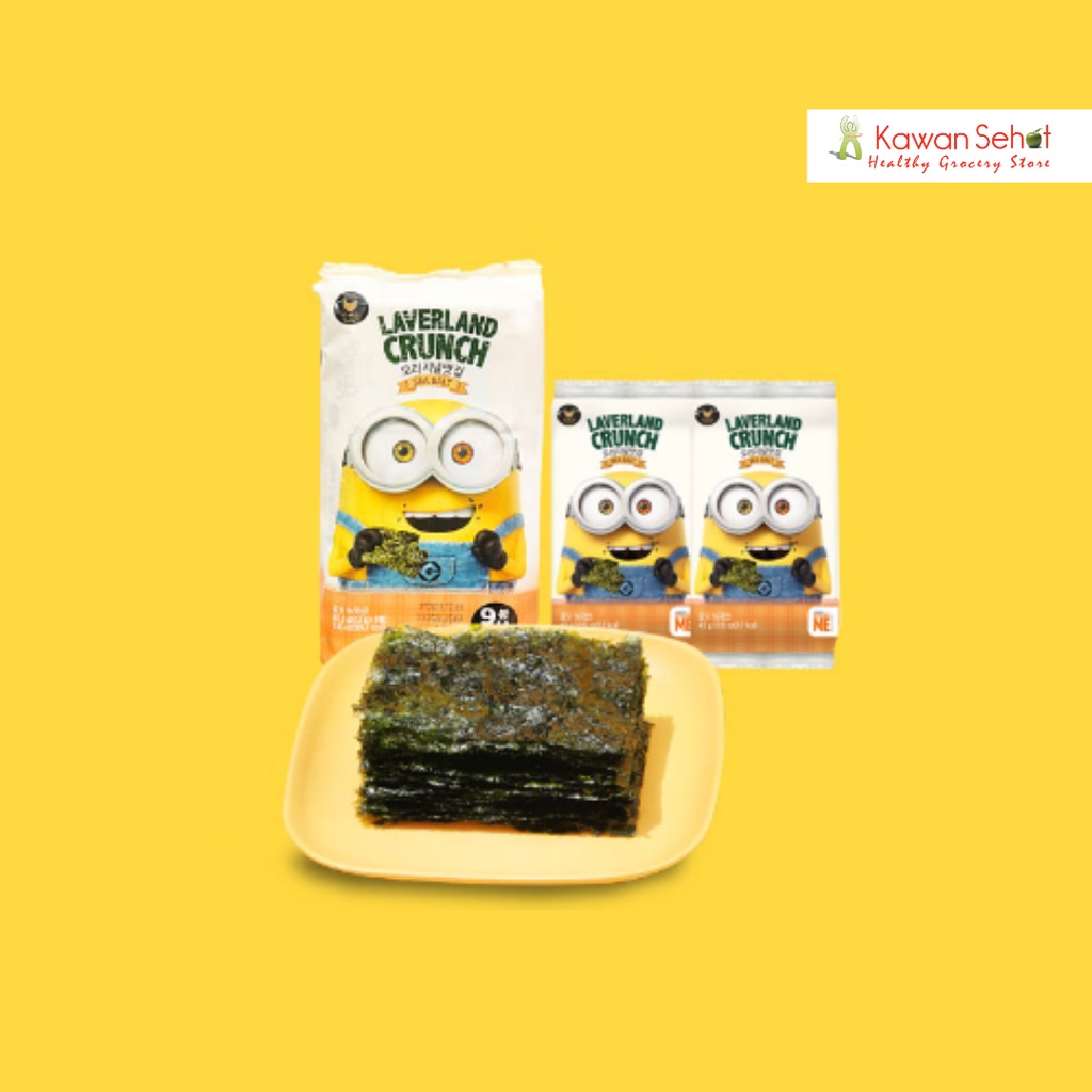 

RB Laverland Crunch Korean Seaweed - Sea Salt Rumput Laut Korea