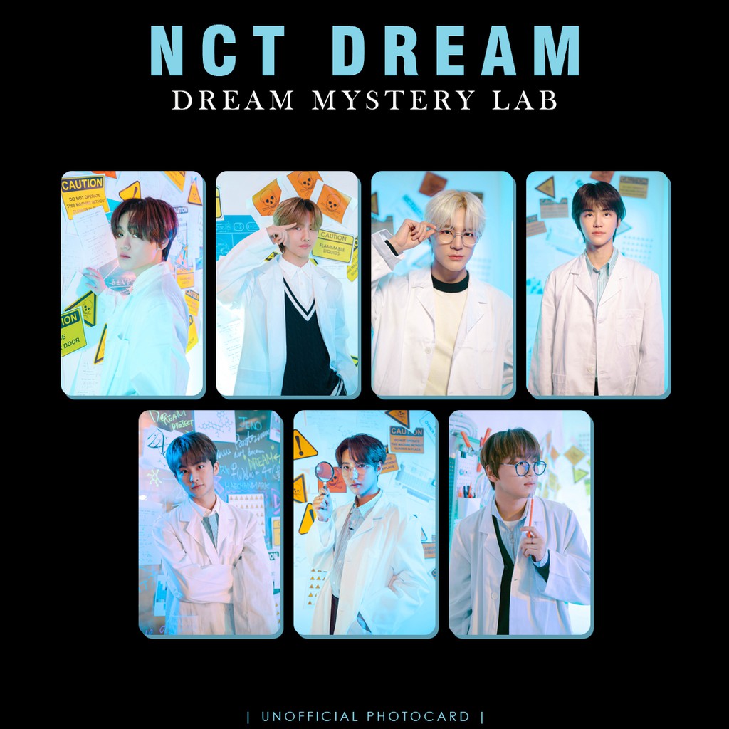 Unofficial Photocard NCT DREAM - Dream Laundry Shop Dream Mystery Lab