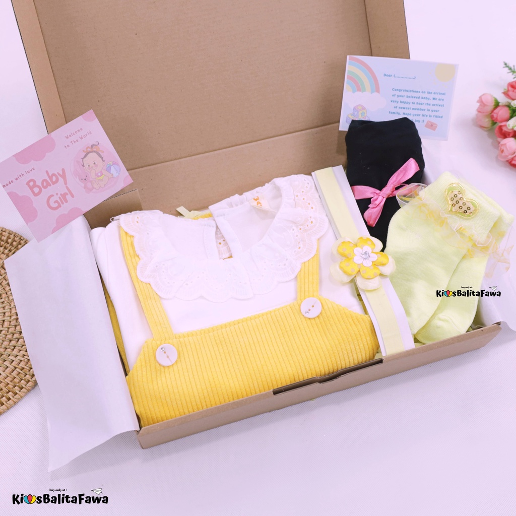 [CUTE] Hampers Baby Girl 0-30 Month / Kado Lahiran Bayi Perempuan Hadiah New Born Gift Dress