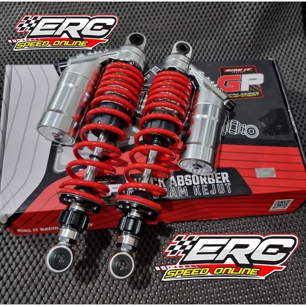 SHOCK RIDE IT GP 277 280 MM - 320 MM - 340 MM MERAH - TITANIUM
