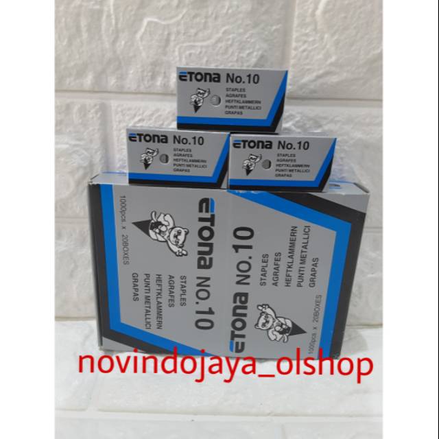 

isi staples Etona No.10
