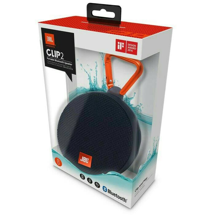 JBL clip 2 speaker bluetooth waterproof | original byharman