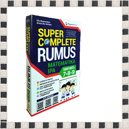 BUKU PELAJAR SMP SUPER COMPLETE M-IPA SMP/MTS KELAS 7-8-9