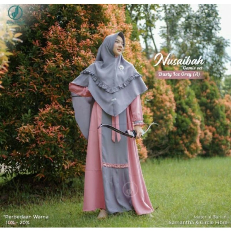SALE ALWA HIJAB | GAMIS SET NUSAIBAH