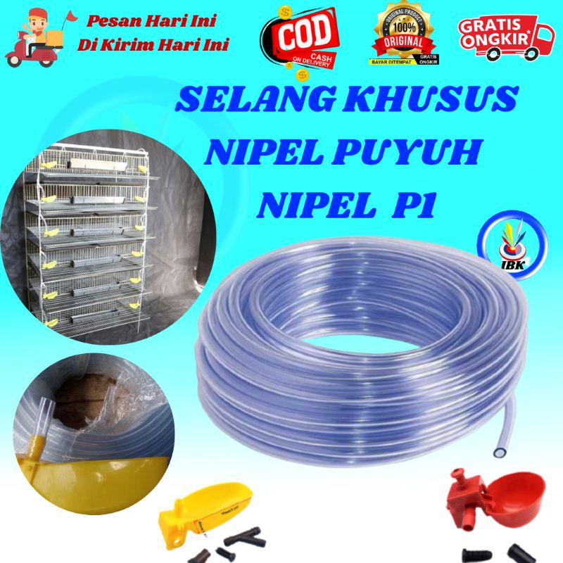 Nipel Nepel Niplle Ayam Puyuh Nipel Puyuh Ayam Selang Khusus Nipel P1 Puyuh Ayam IBK_123