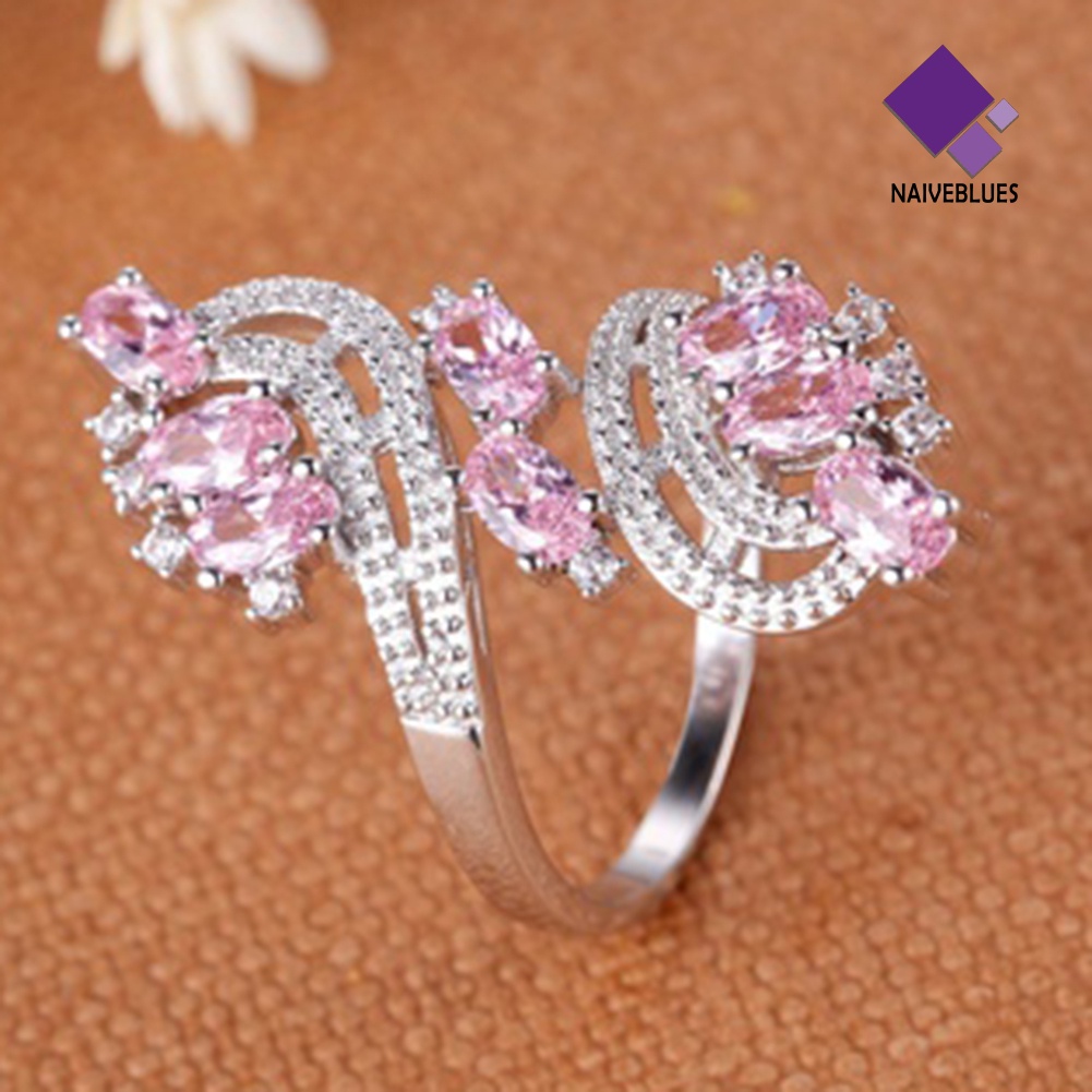 Cincin Cubic Zirconia Untuk Wanita