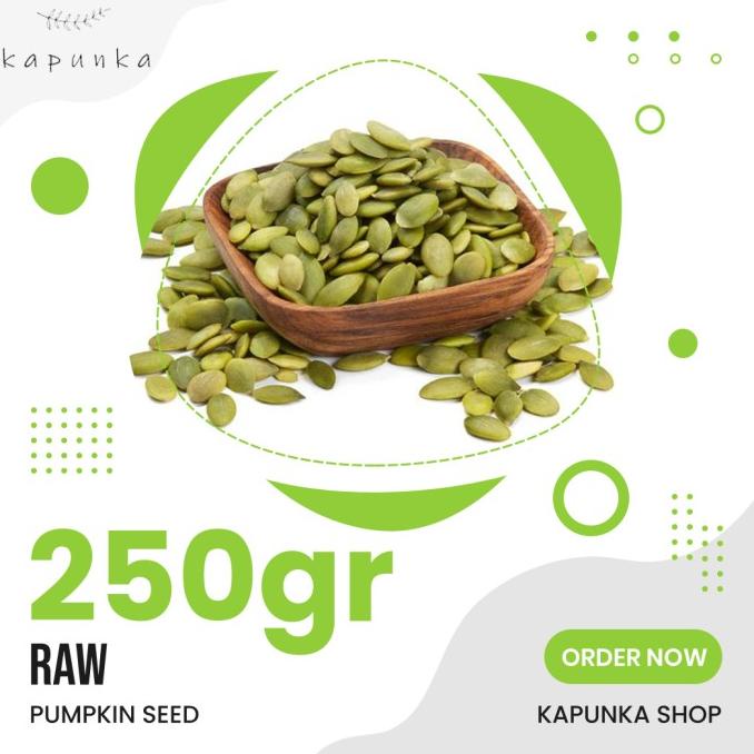 

Pumpkin seed panggang/Biji Labu panggang 250 gr/Biji labu/pepita