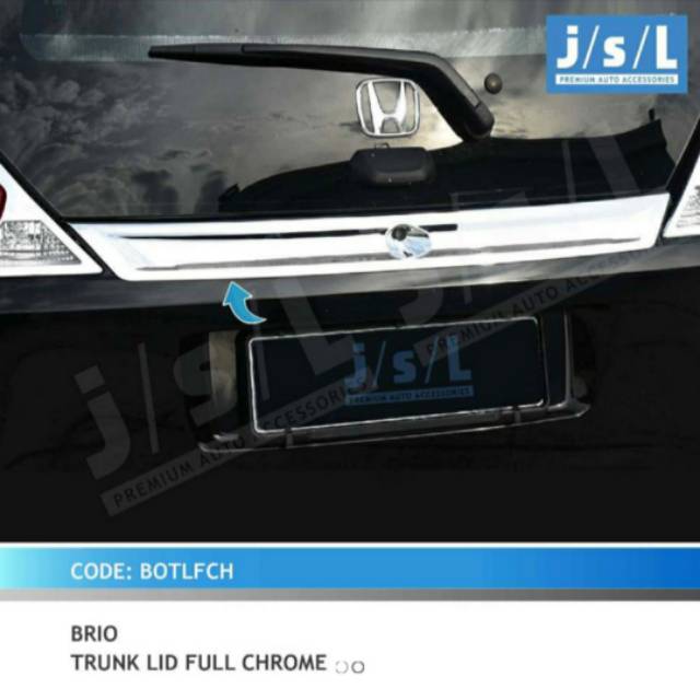 Trunk lid full chrome Brio jsl