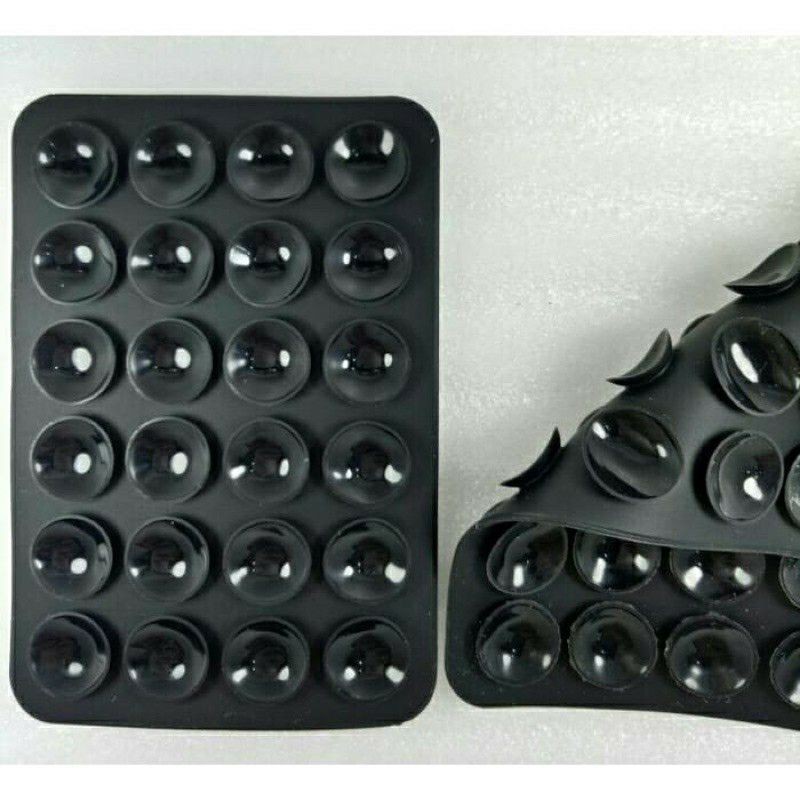 ( 150PCS 1 KG ) TEMPELAN TEMPEL TENTAKEL GURITA HITAM SAJA HOLDER