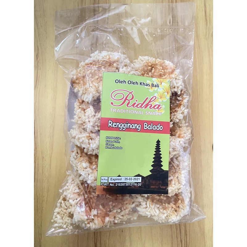 

•RENGGINANG RIDHA TRADITIONAL SNACK•