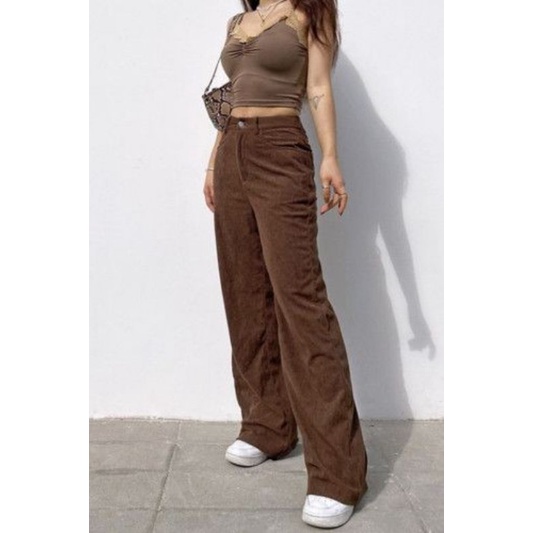 (COD)BROWN JEANS Y2K