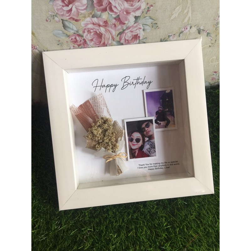 Frame pop up 3D / figura 3D / scrapbook / kado valentine / kado wisuda / hadiah ulang tahun