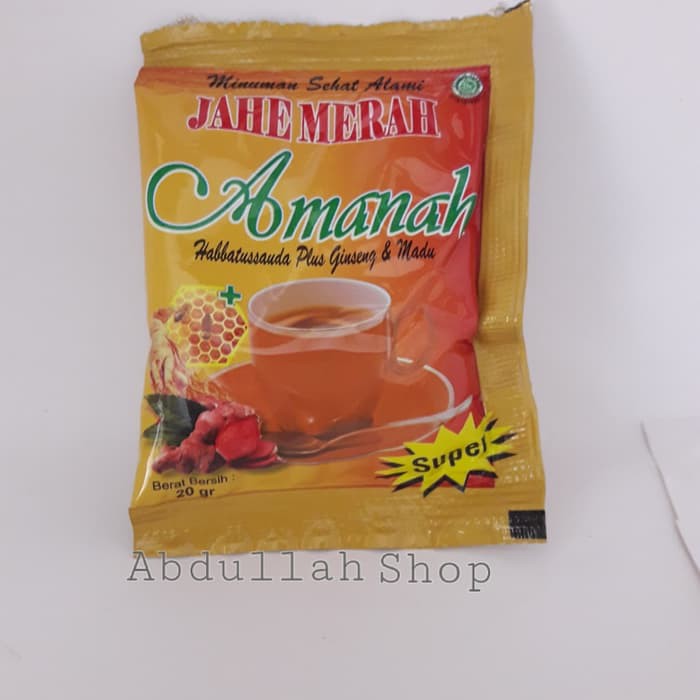 

Jahe Merah Amanah Super