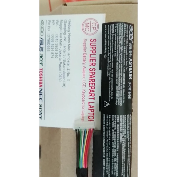 baterai Acer e5-476 AS16A7K , AS16A8K ---READY---
