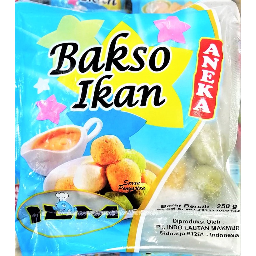 

ILM Bakso Ikan Aneka (campuran) 250gr