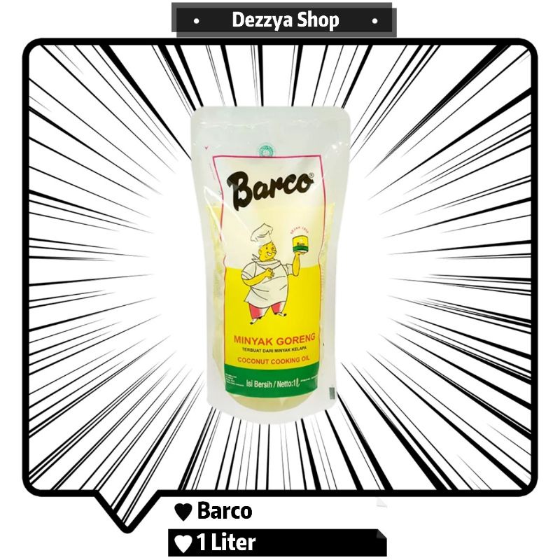 

Barco Minyak Goreng Kelapa Pouch 1 Liter